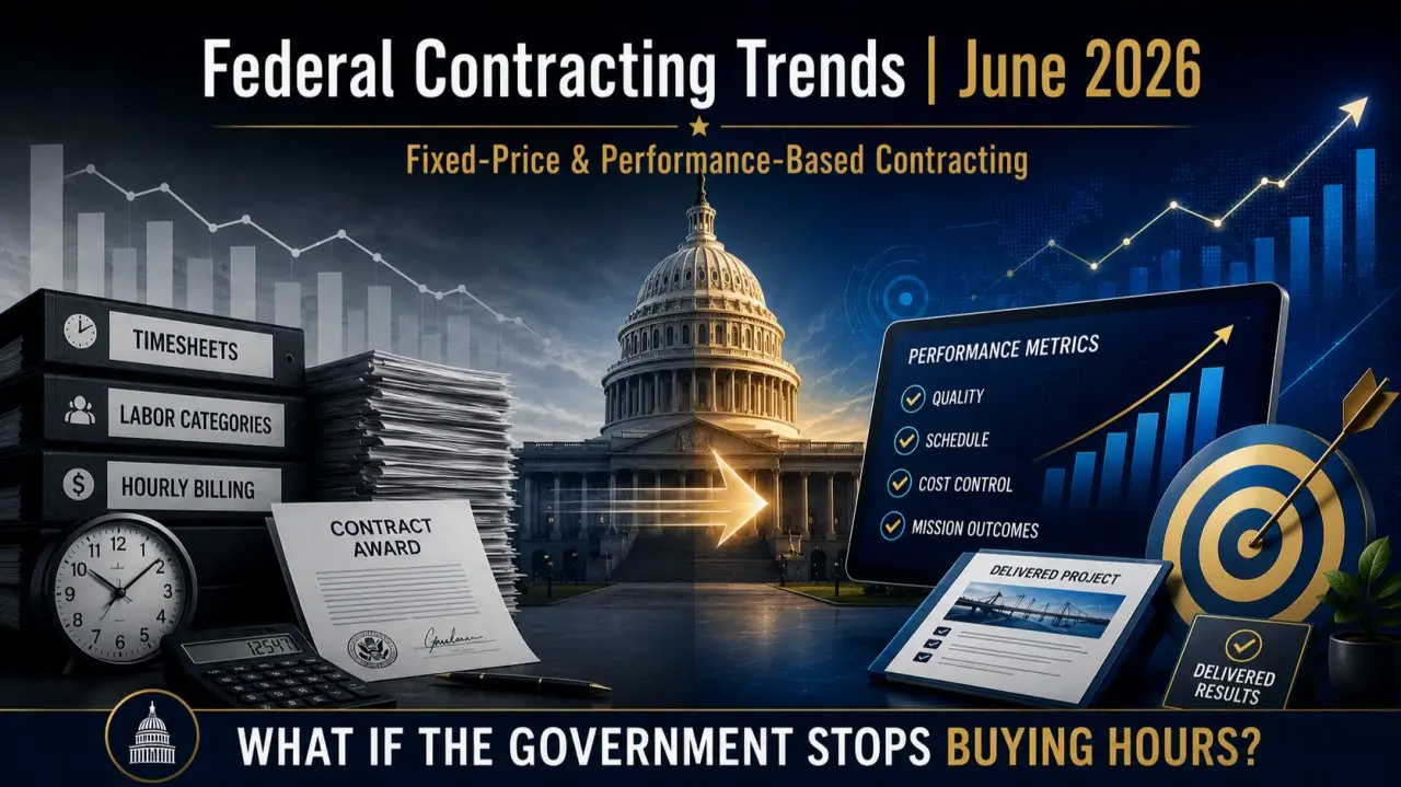 Federal Contracting Trends June 2026 — Fixed-Price and Performance-Based Contracting